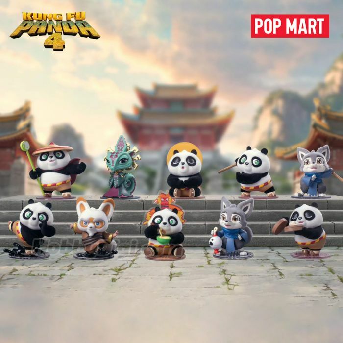 POP MART 泡泡瑪特 功夫熊貓 盒玩 盲盒(全10款)