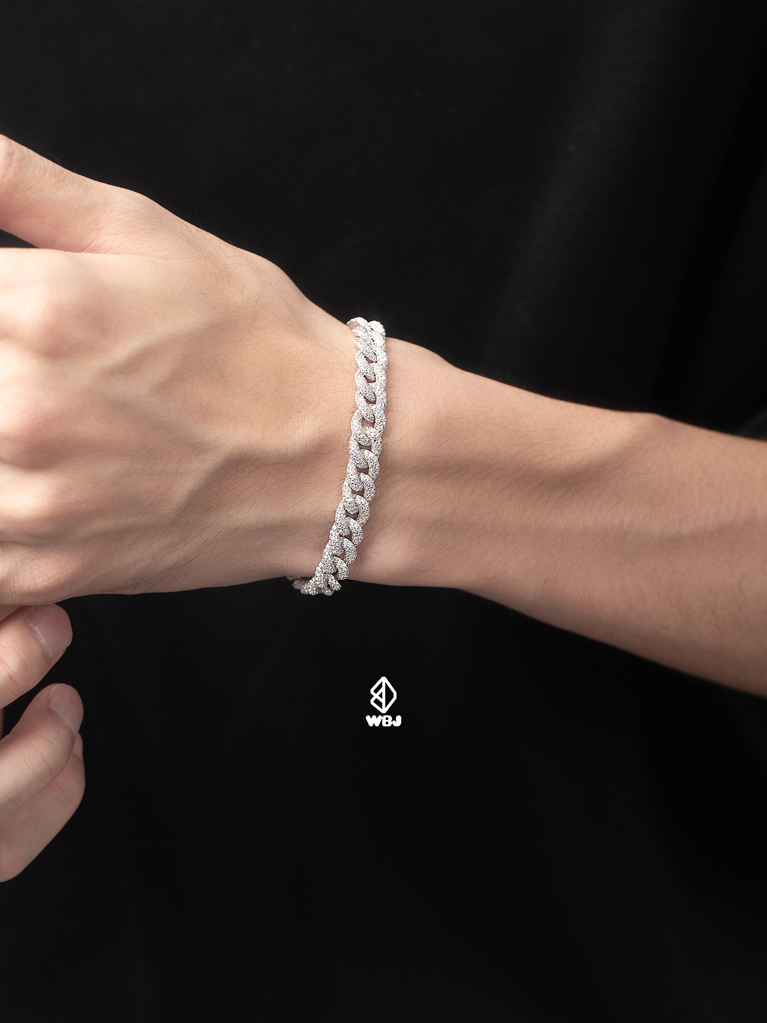 8mm 泡泡古巴手鍊