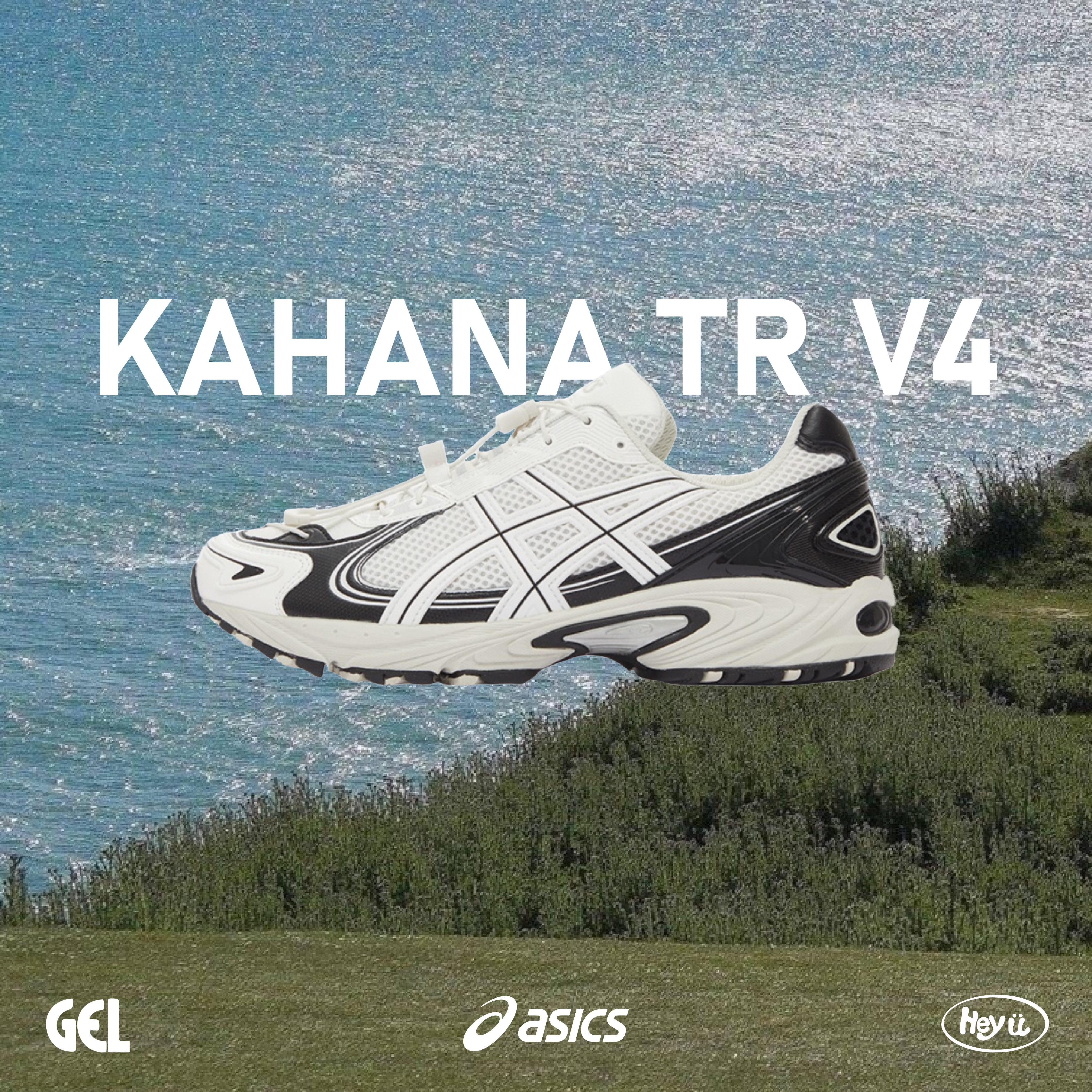 <緊急>⚠️⚠️ ASICS Gel-Kahana TR V4 (黑白色)