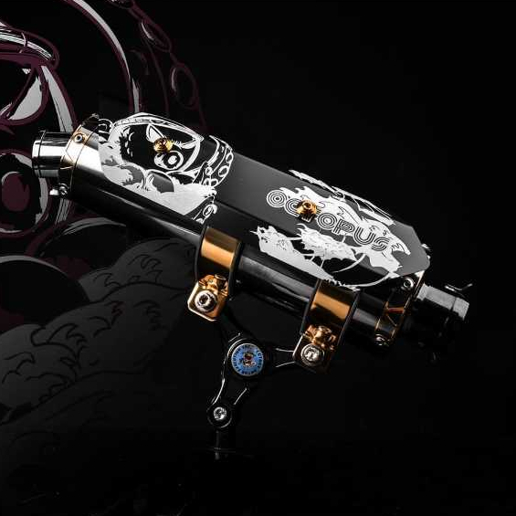 【章魚工廠】SRZ 章魚 280 黑金版 鈦管 合格版 JET SL KRV DRG MMBCU 黑金鈦砲管 合法認證版