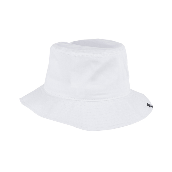 NEW BALANCE 漁夫帽 NB 白 基本款 刺繡 戶外 帽子 LAH13003WT