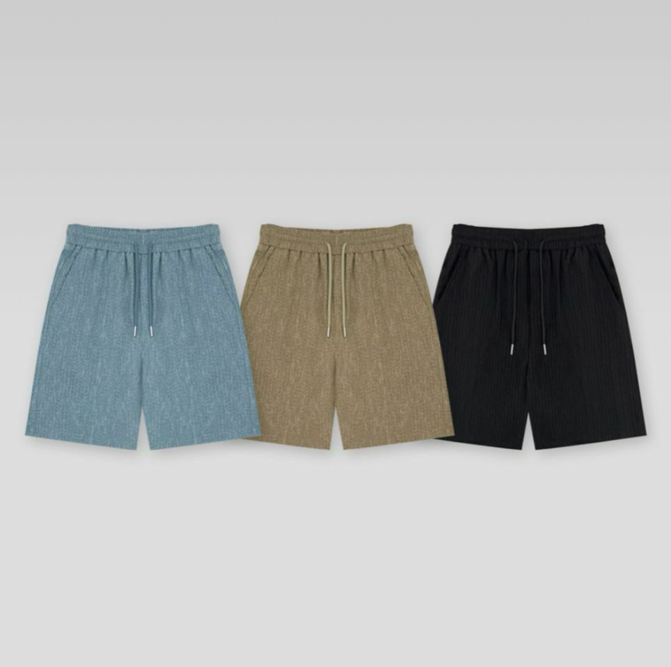 淨色暗紋短褲 FATAL-020P