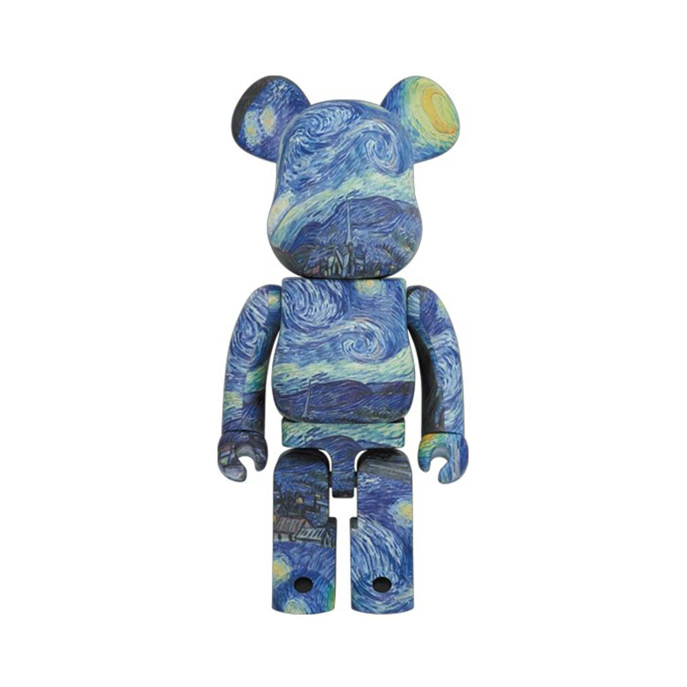 BE@RBRICK Van Gogh Museum 梵谷星空 庫柏力克熊 1000%
