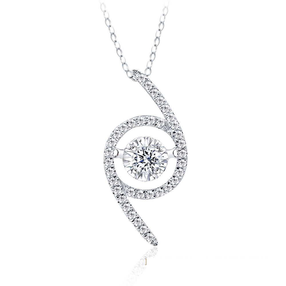 30分妤舞靈動鑽石項墜