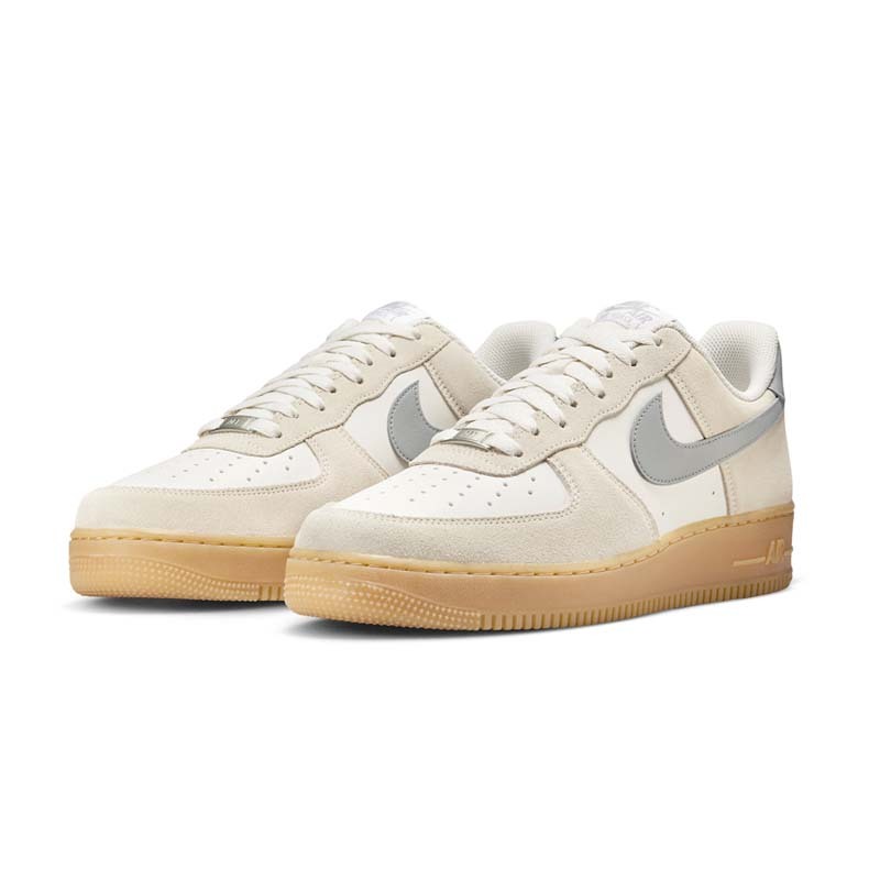 Nike Air Force 1 Low '07 LV8 "Phantom" 米灰 麂皮 男鞋 FQ8714-002 [台灣現貨]