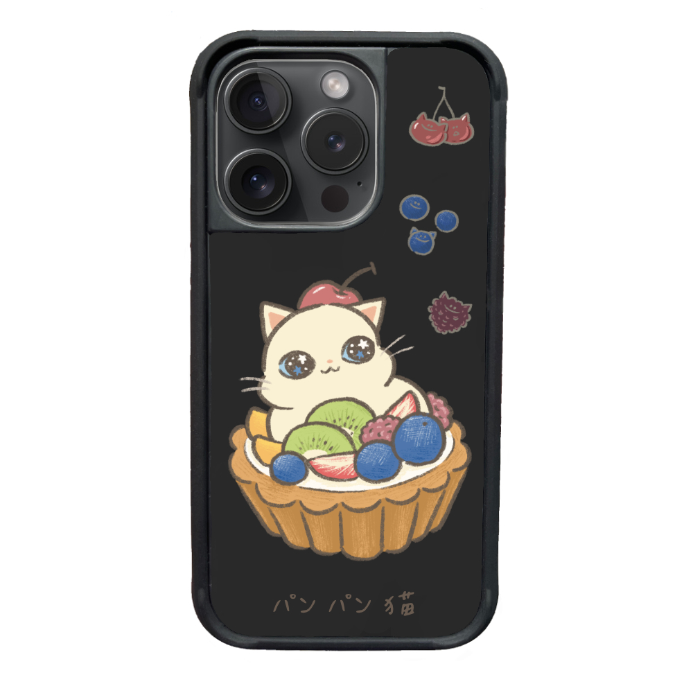 MagSafe 感應式卡槽防摔殼_For iPhone（水果塔貓貓）