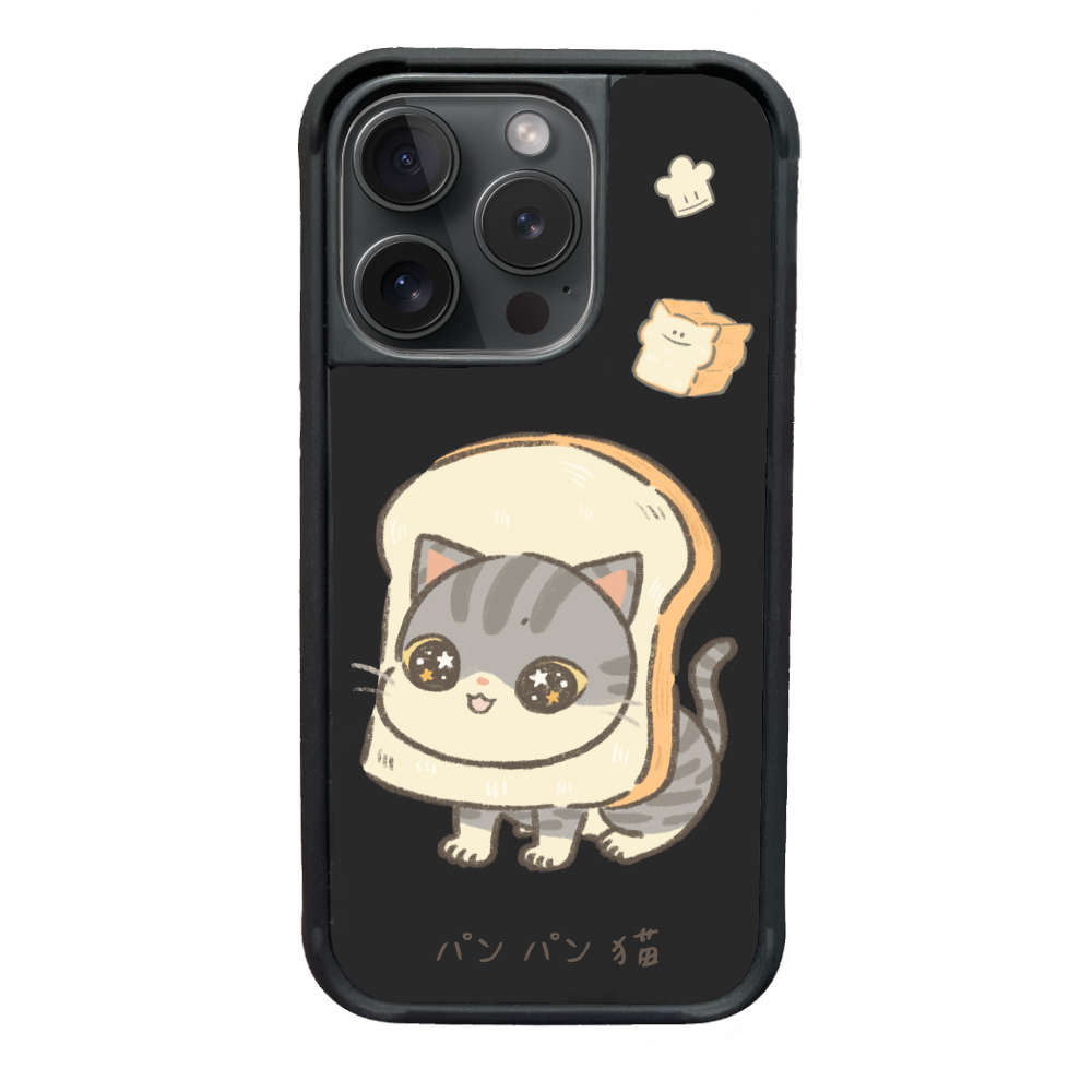 MagSafe 感應式卡槽防摔殼_For iPhone（吐司貓貓）