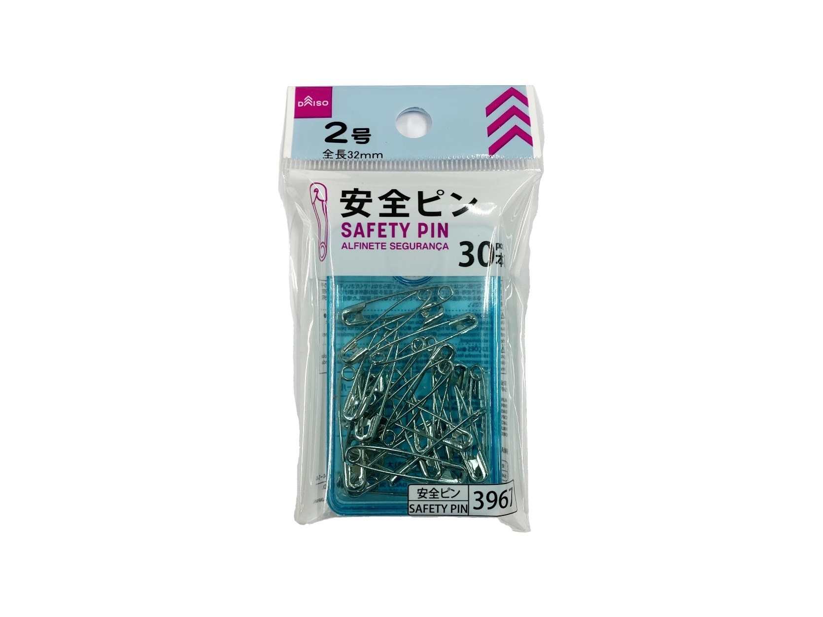 2號安全別針/30入