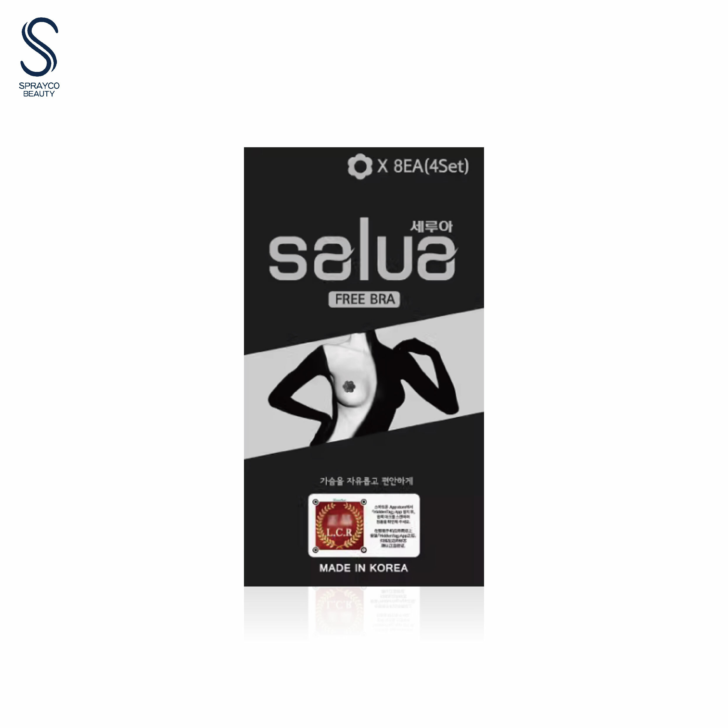 【salua 蕾絲乳貼(8片)】