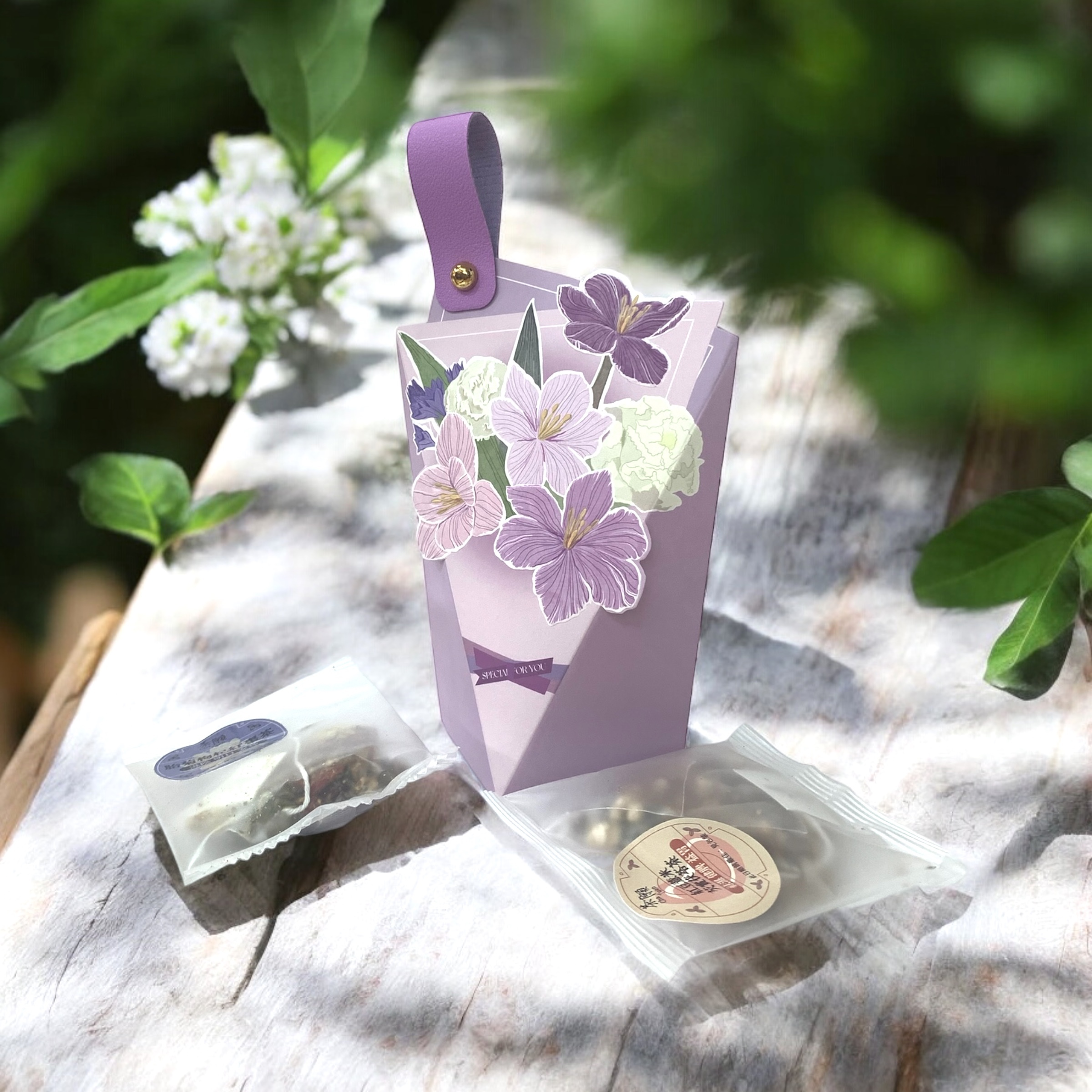 散水茶 禮盒G10 + 2包自選茶包 (15種口味可選)