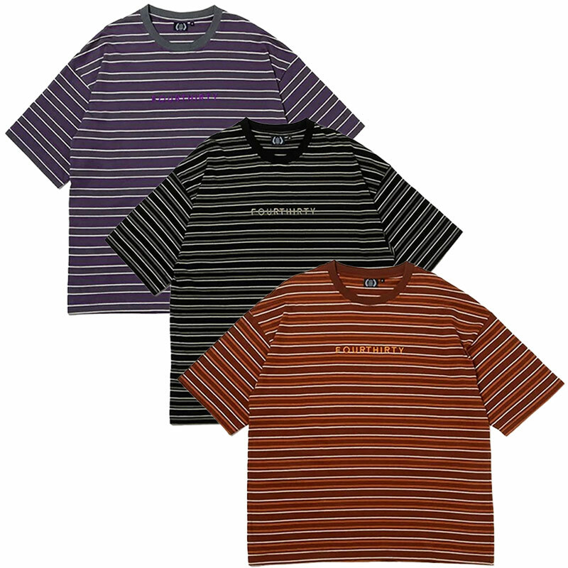 430 S/S BORDER BIG TEE