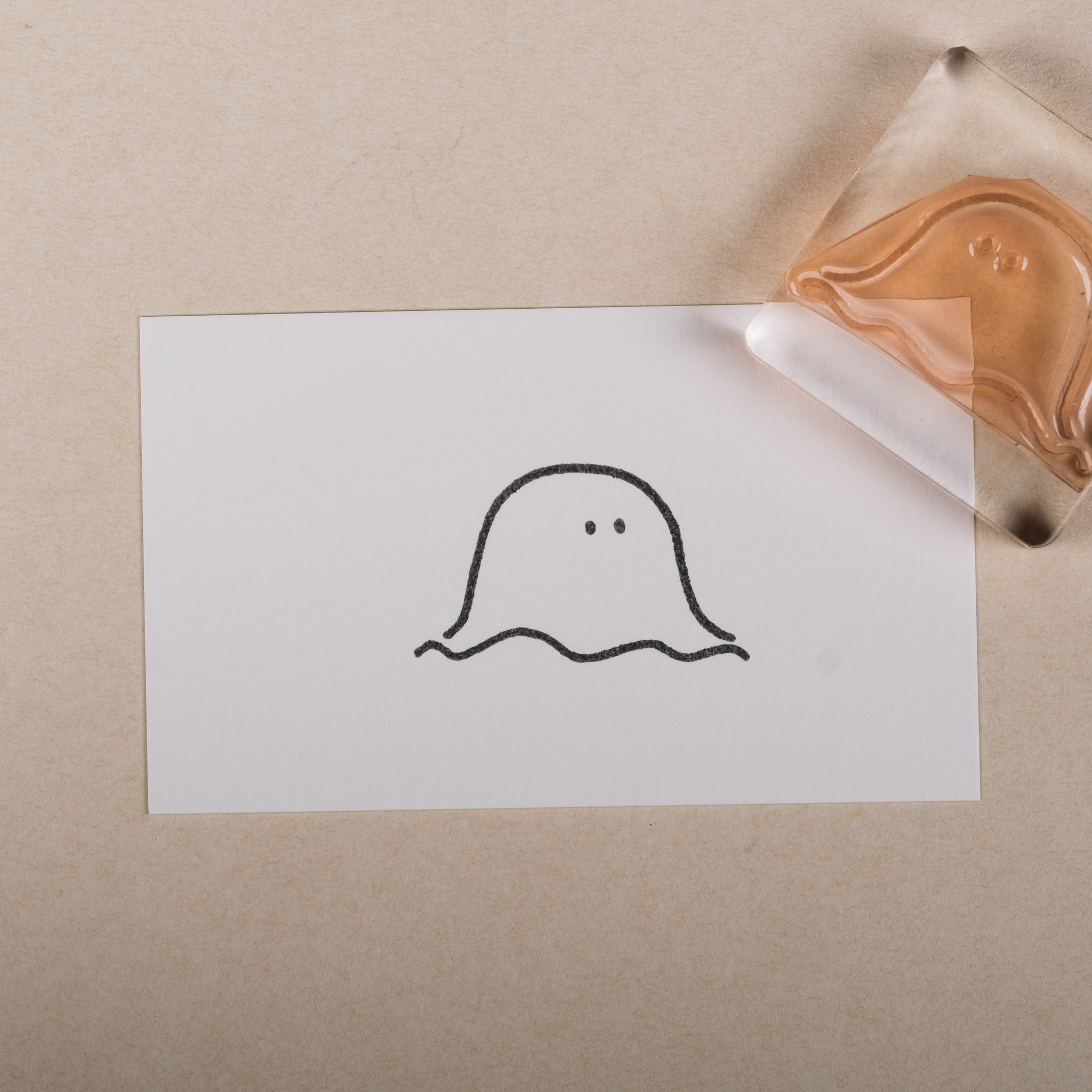 海島 不明物體 膠版印章｜一分之一工作室 台灣