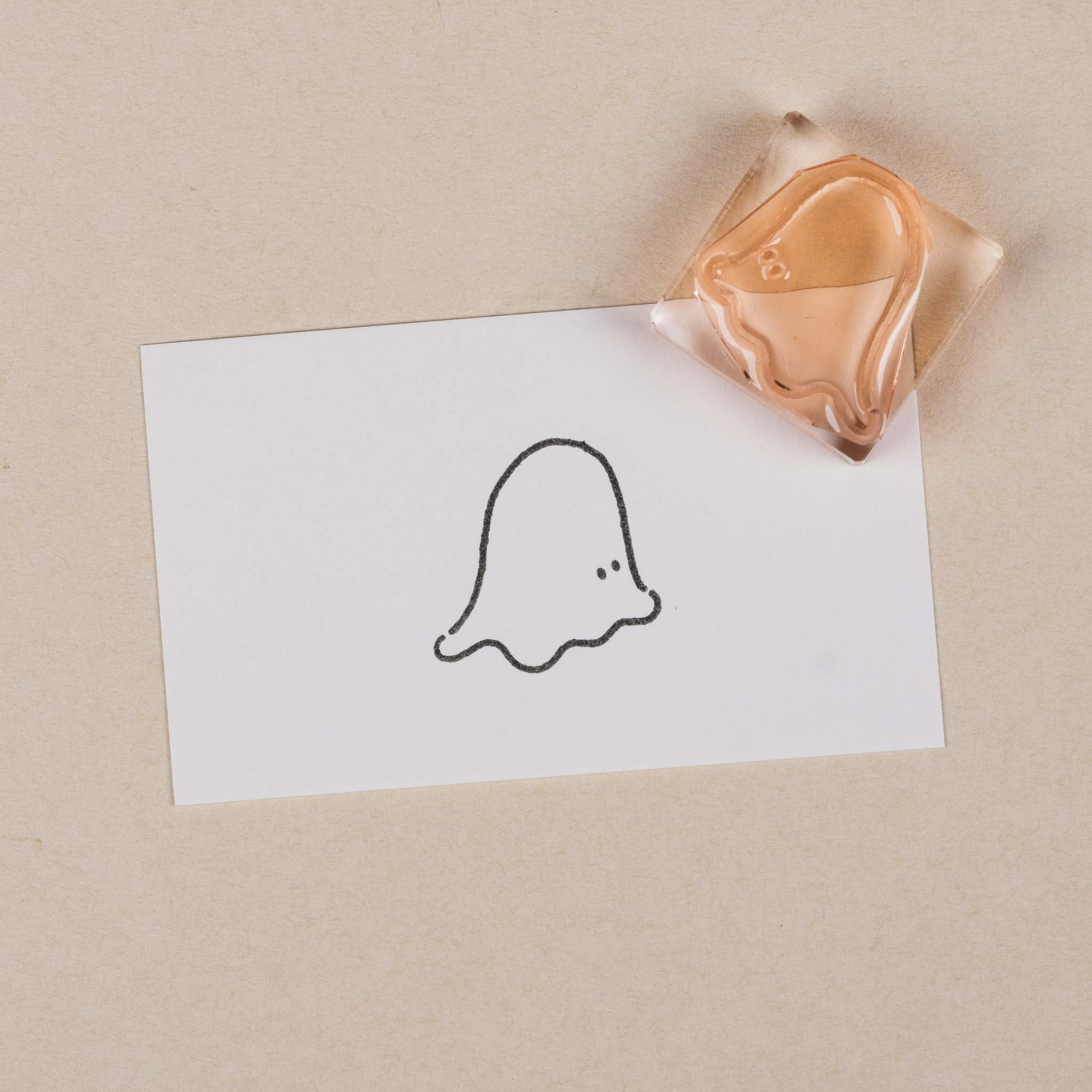 小山 不明物體 膠版印章｜一分之一工作室 台灣