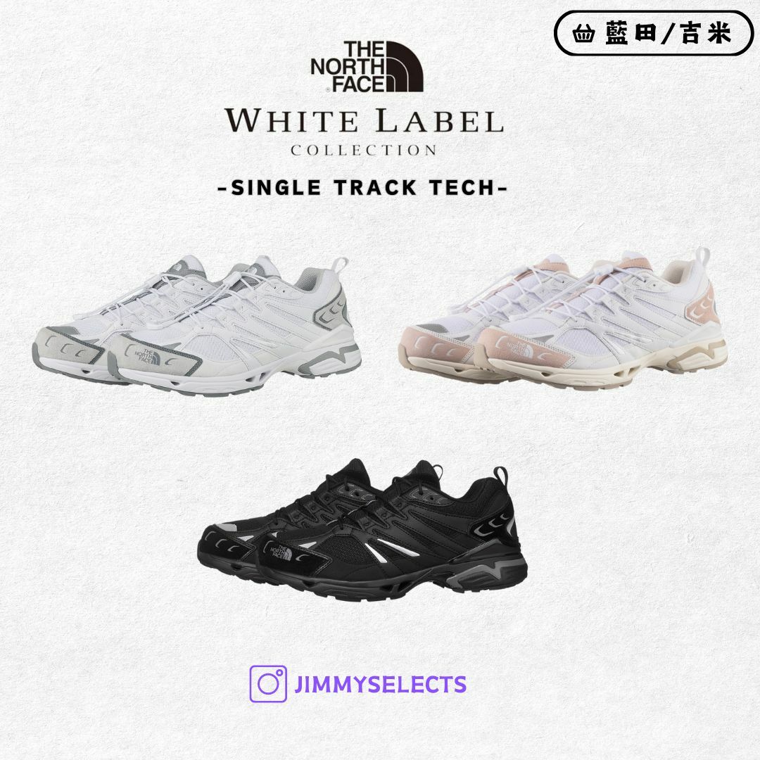 【代購】THE NORTH FACE 北臉 白標 SINGLE TRACK TECH 復古 慢跑鞋 球鞋 NS97Q72