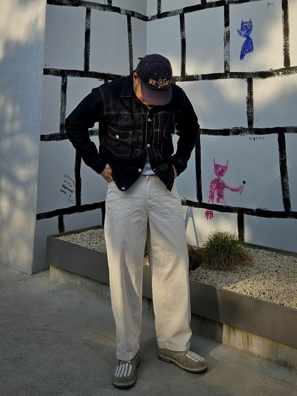 洗水鬆身牛仔褲 SPECTOR-068P