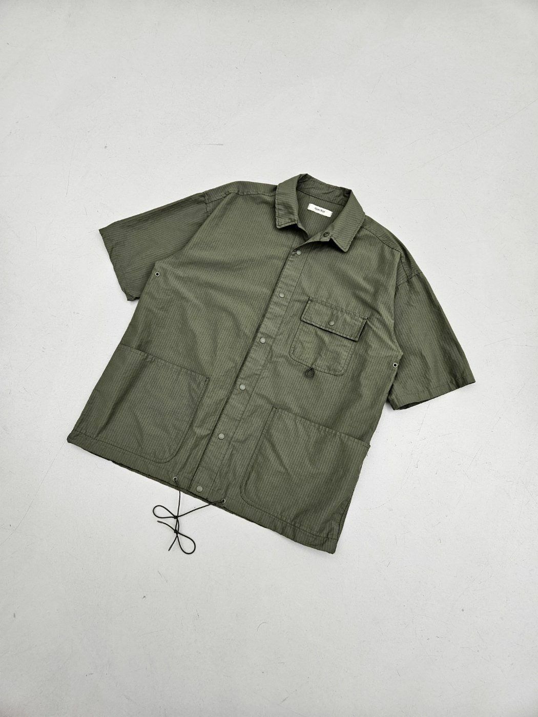 淨色袋口短袖恤衫 SPECTOR-070S