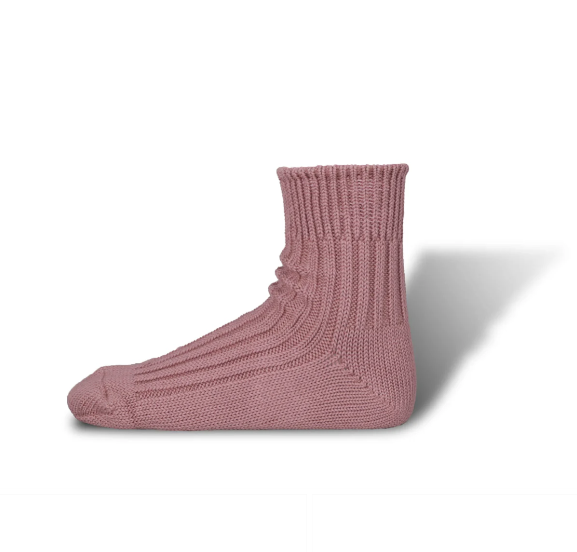 [現貨] Decka DE-26 Low Gauge Rib Socks "Flamingo"