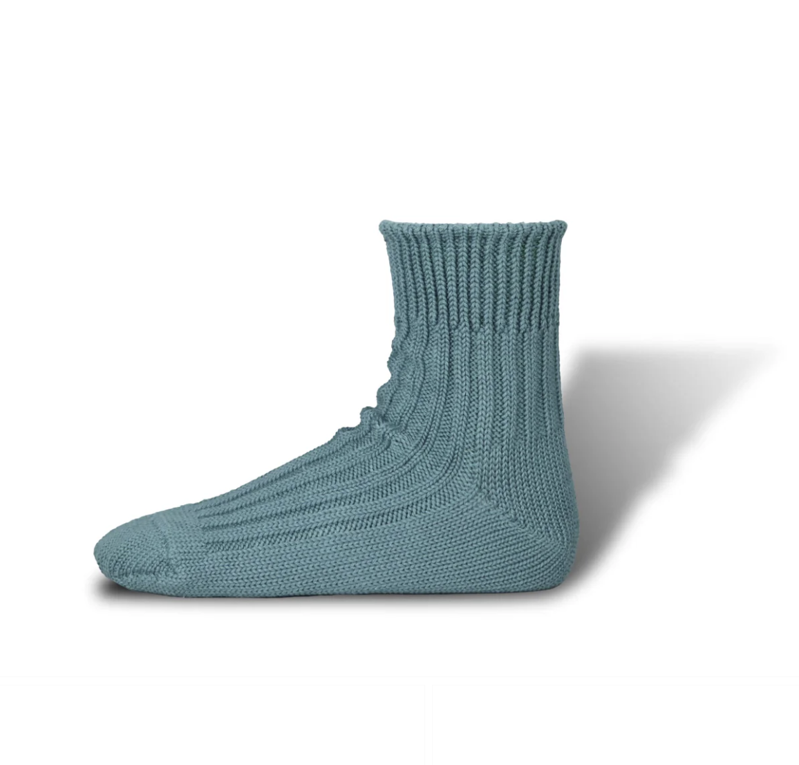 [現貨] Decka DE-26 Low Gauge Rib Socks Cadet Blue