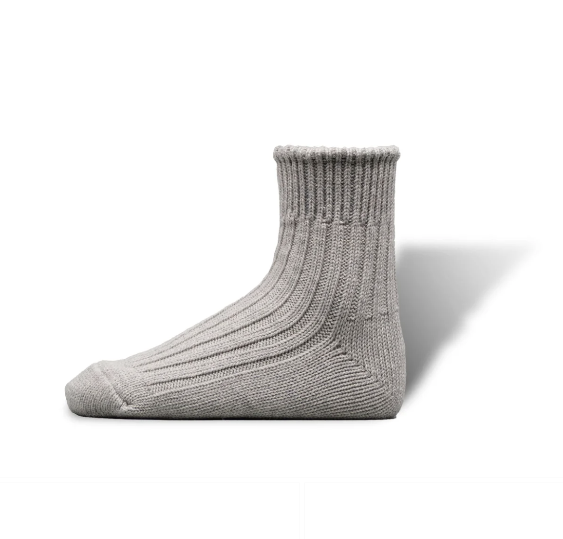 [現貨] Decka DE-26 Low Gauge Rib Socks "Feather Grey"