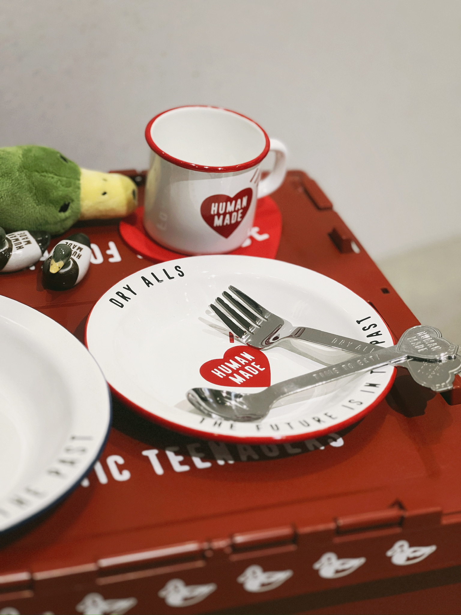 台北店限量專區㊙HUMAN MADE 陶瓷杯盤/餐具