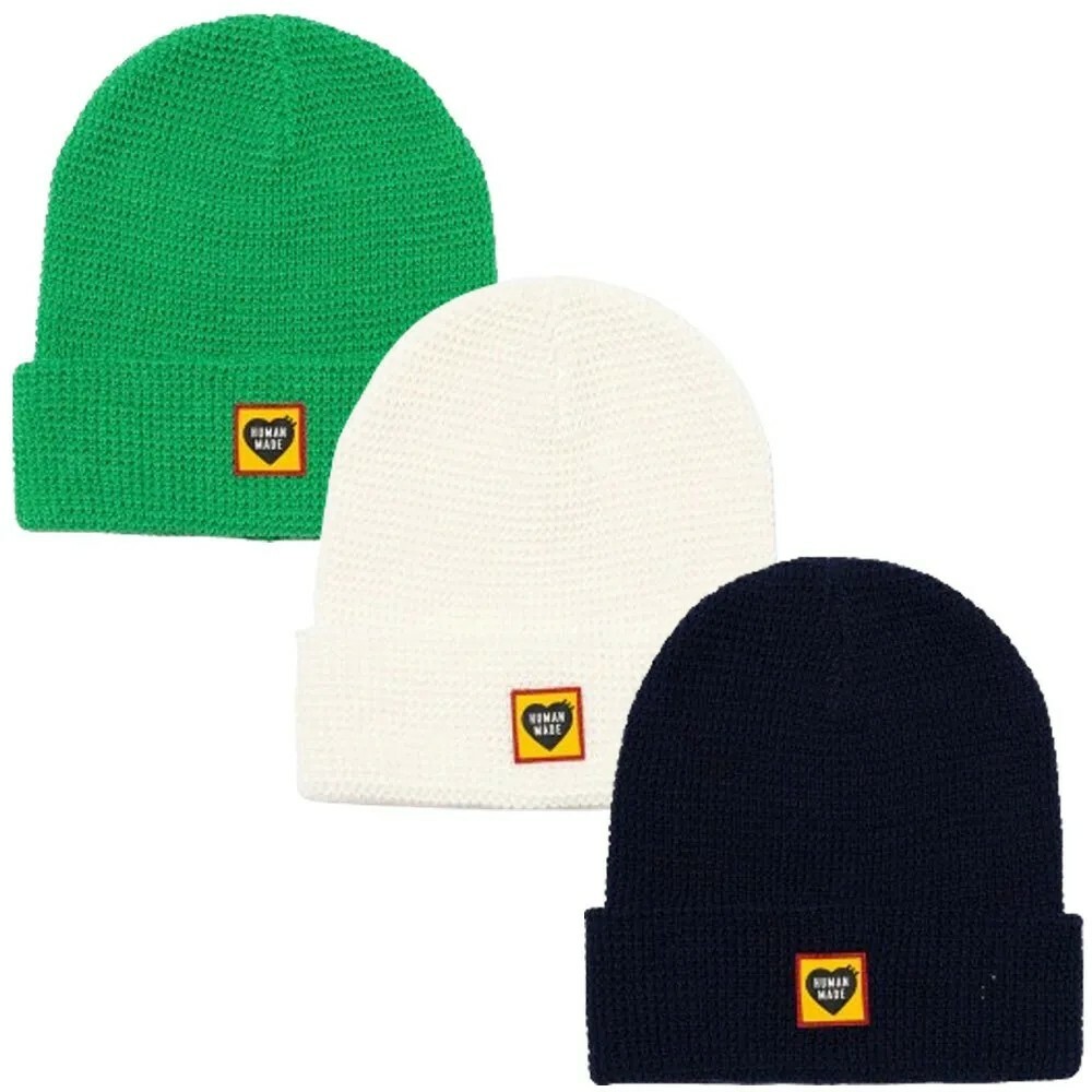 HUMAN MADE WAFFLE BEANIE 華夫格毛帽