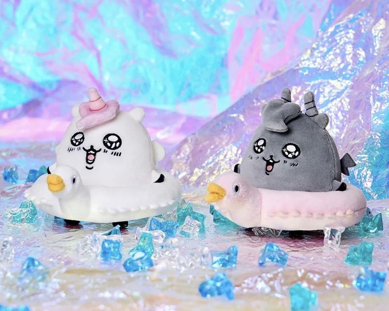 KTQ STORE ‧ 日本 Joke Bear 自嘲熊系列 獨角獸 雙腳獸 游泳圈吊飾 娃娃