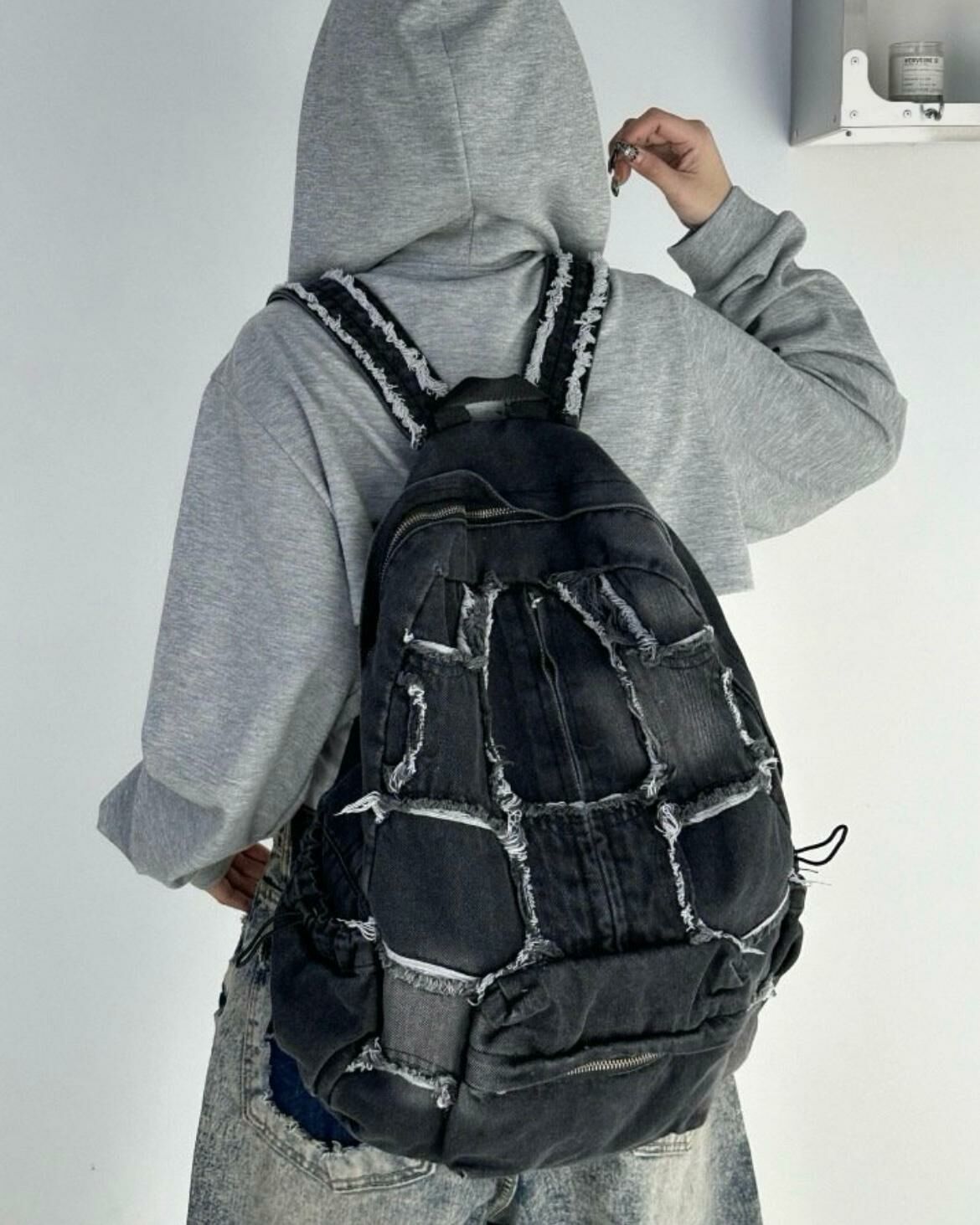 牛仔背囊 UNUSED-010B