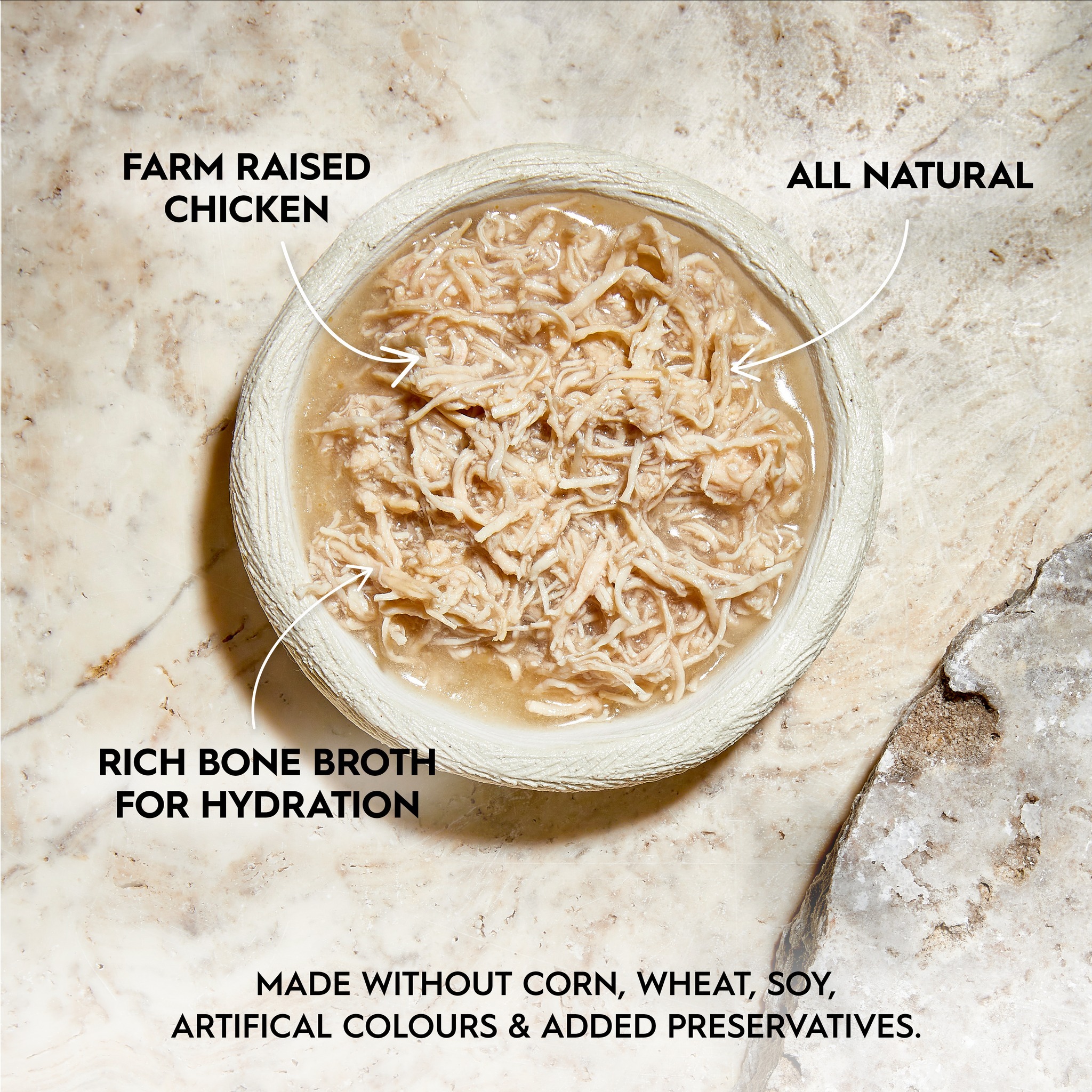 Trilogy奇境 - 雞肉無穀物肉絲主食罐 85g