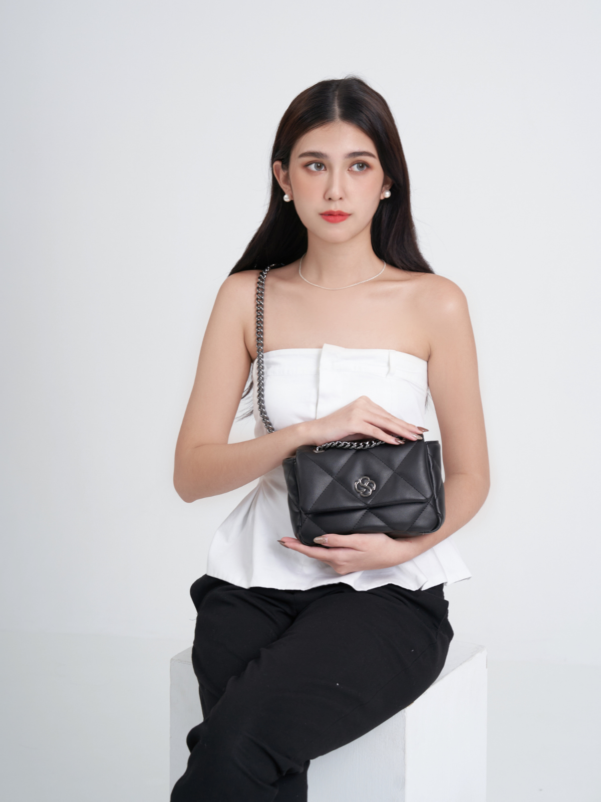 STEVANIE-Alyssa鏈條包小號