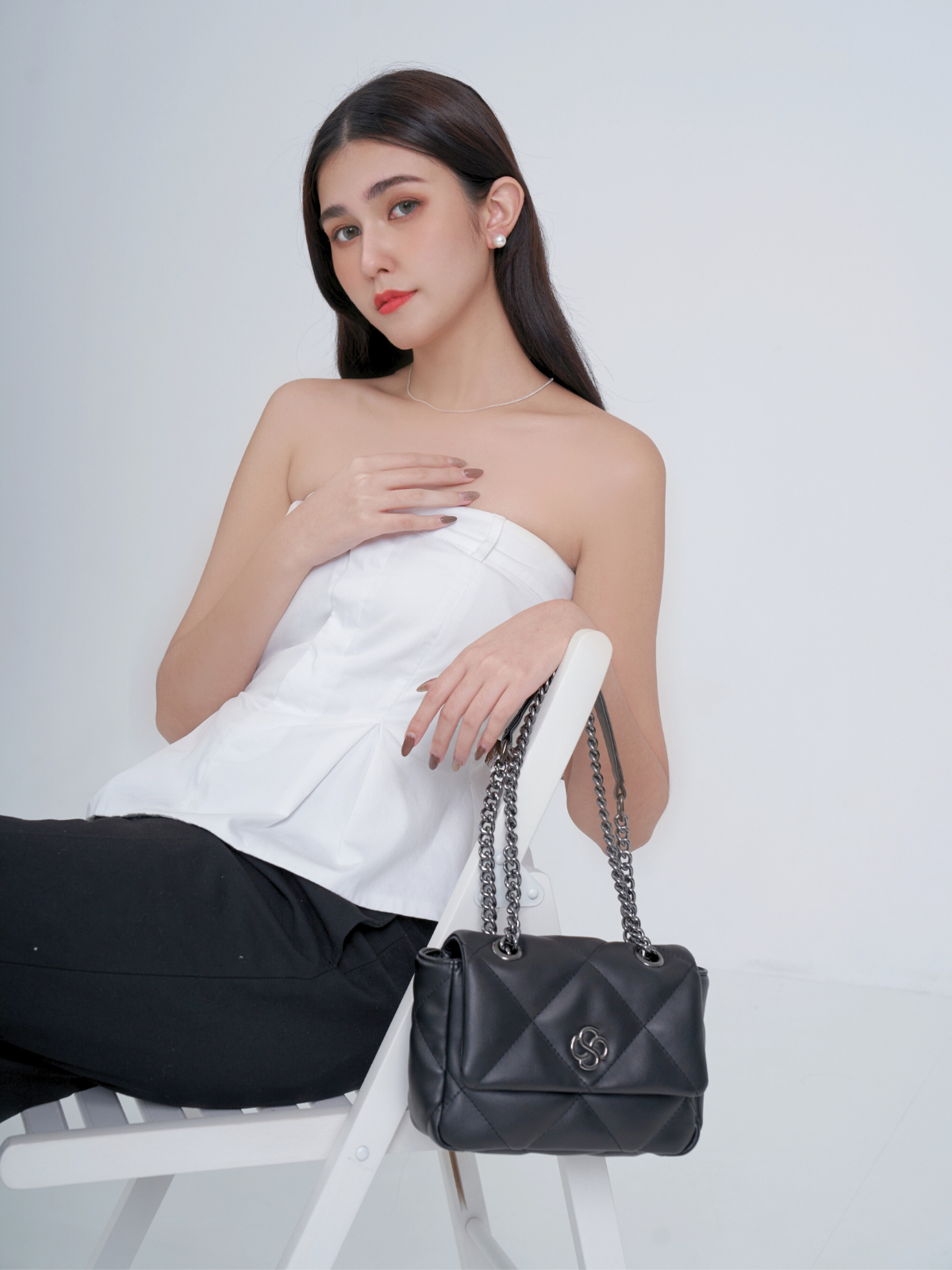 STEVANIE-Alyssa鏈條包小號