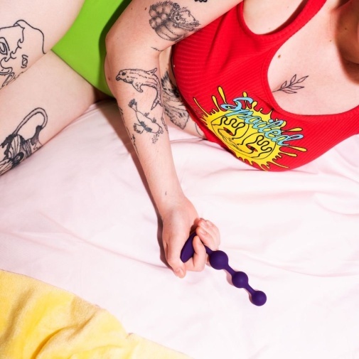 ROMP Amp 後庭拉珠 - 紫色