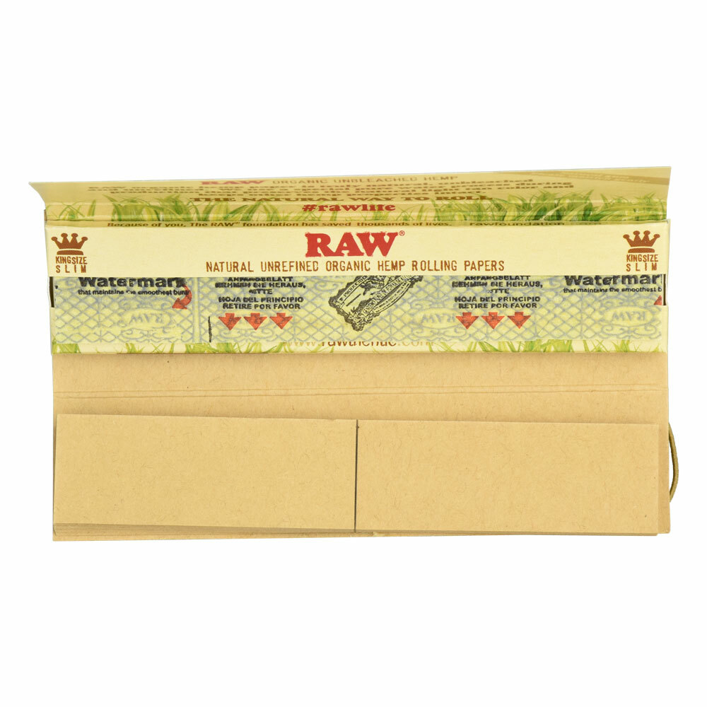 RAW ORGANIC HEMP CONNOISSEUR KINGSIZE + TIPS