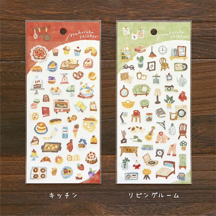 mahoroba系列 零件小貼紙 手帳貼紙 ｜日本Mind Wave