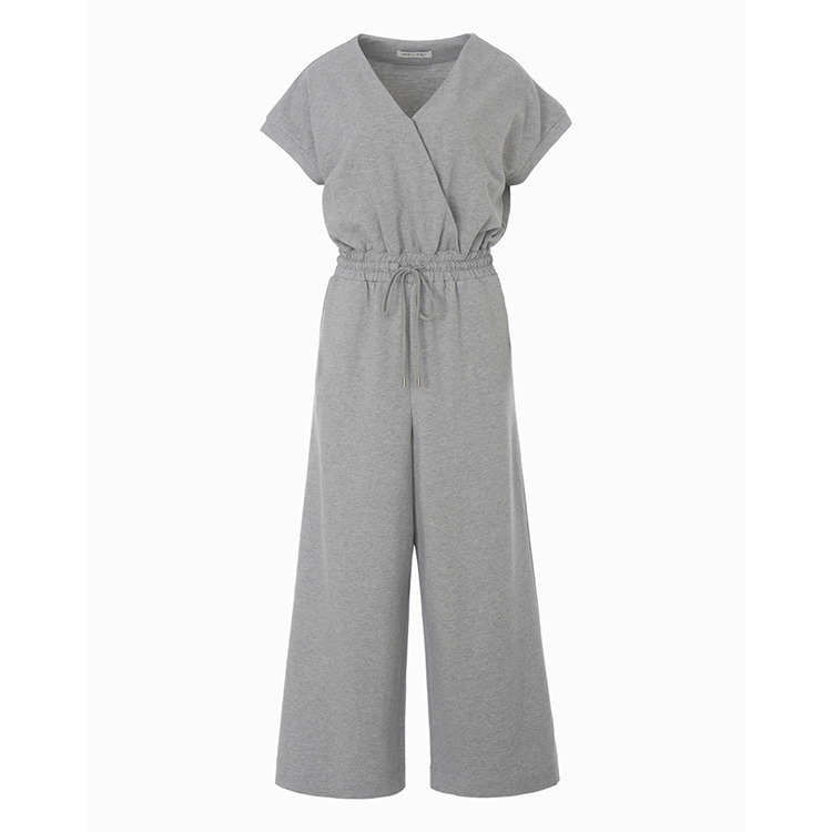 [HACIE x ITALY] V領連身長褲