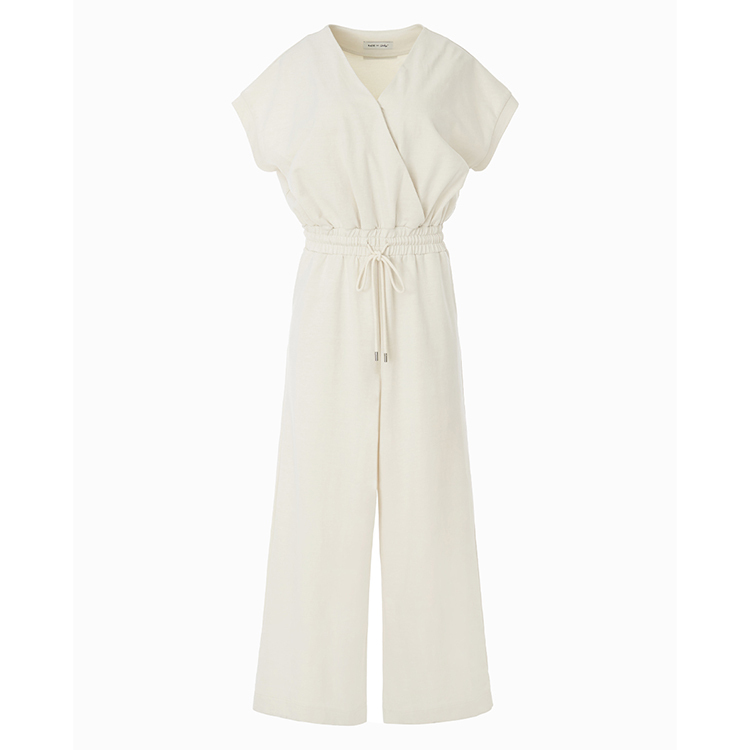 [HACIE x ITALY] V領連身長褲