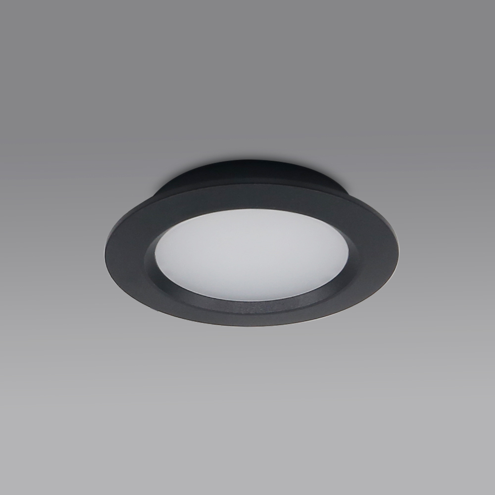 崁入式 12V 櫥櫃燈 曜石黑 開孔:56-58mm