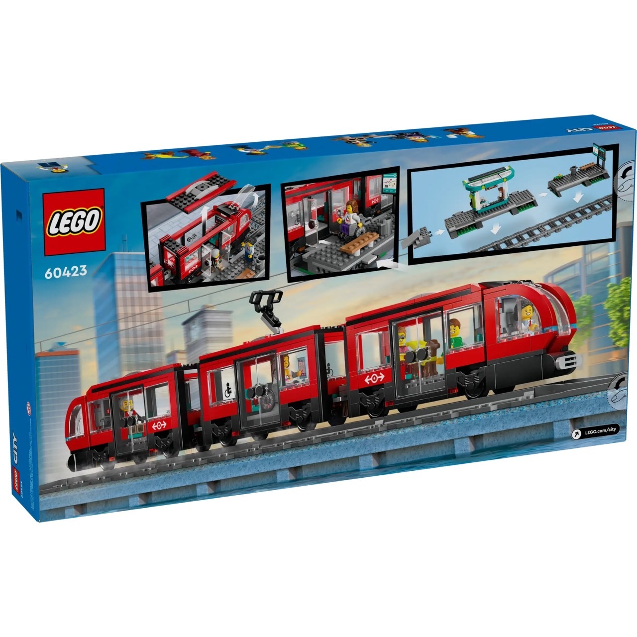 LEGO 60423 市區路面電車和車站LEGO® Ciy 系列