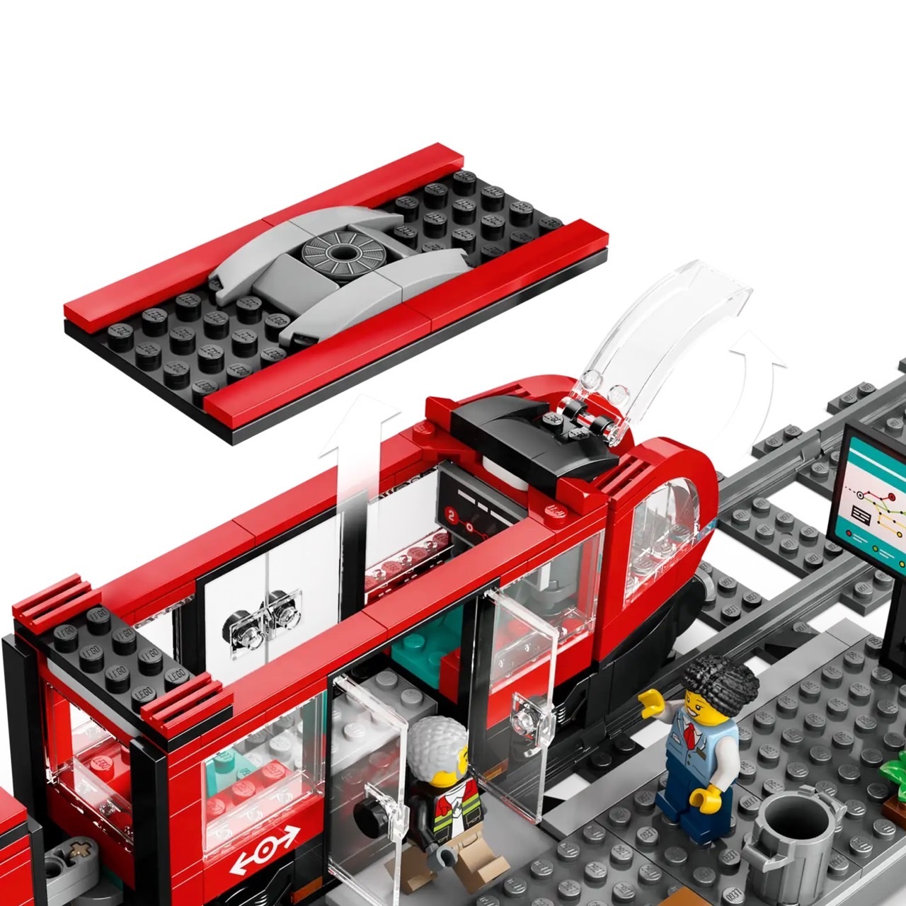 LEGO 60423 市區路面電車和車站LEGO® Ciy 系列