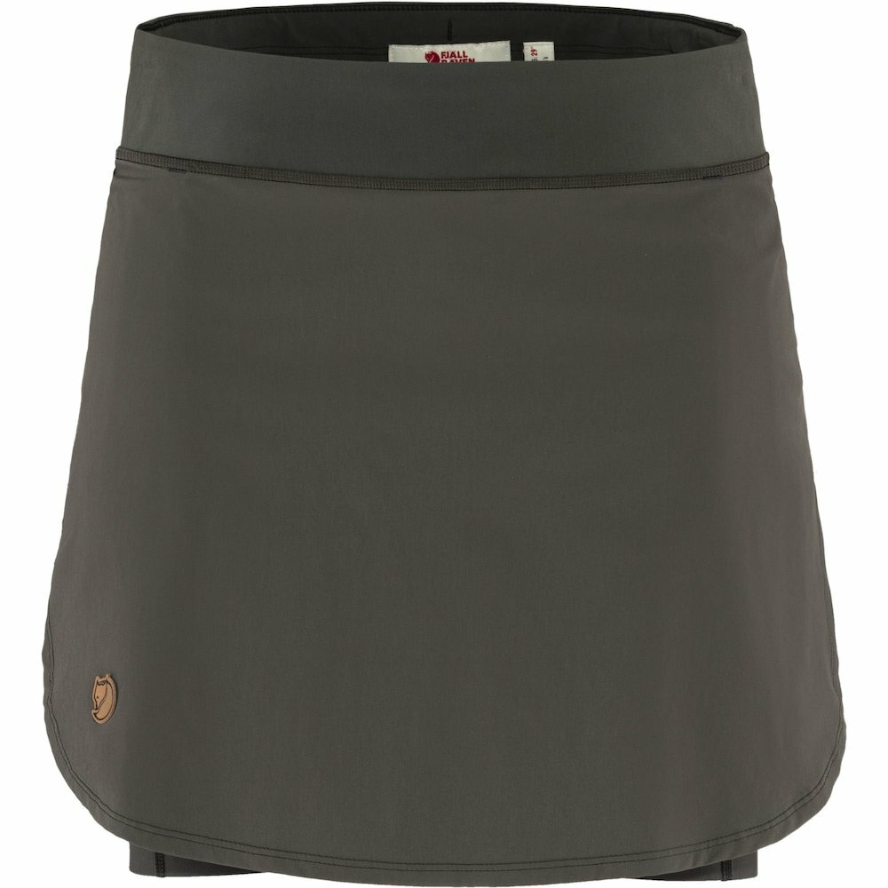 Fjallraven 瑞典北極狐 / 小狐狸 Abisko Midsummer Skort W 女款 登山健行褲裙 彈性褲裙 F84780-018 石頭灰 [HappyOutdoor]