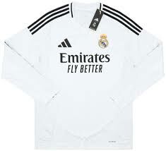 2024 Real Madrid Authentic L/S Home Shirt with 10 MODRIC (LA LIGA)