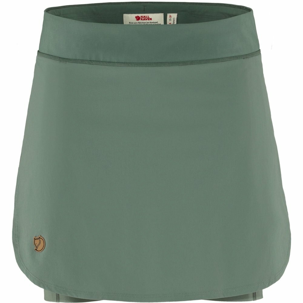 Fjallraven 瑞典北極狐 / 小狐狸 Abisko Midsummer Skort W 女款 登山健行褲裙 彈性褲裙 F84780-614 綠繡 [HappyOutdoor]