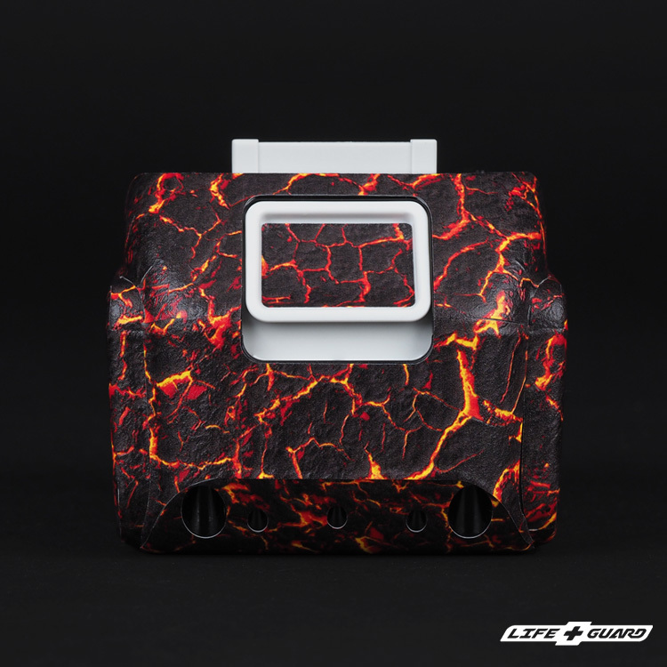 LIFE+GUARD  Makita BL1860B 電池貼膜背面展示圖