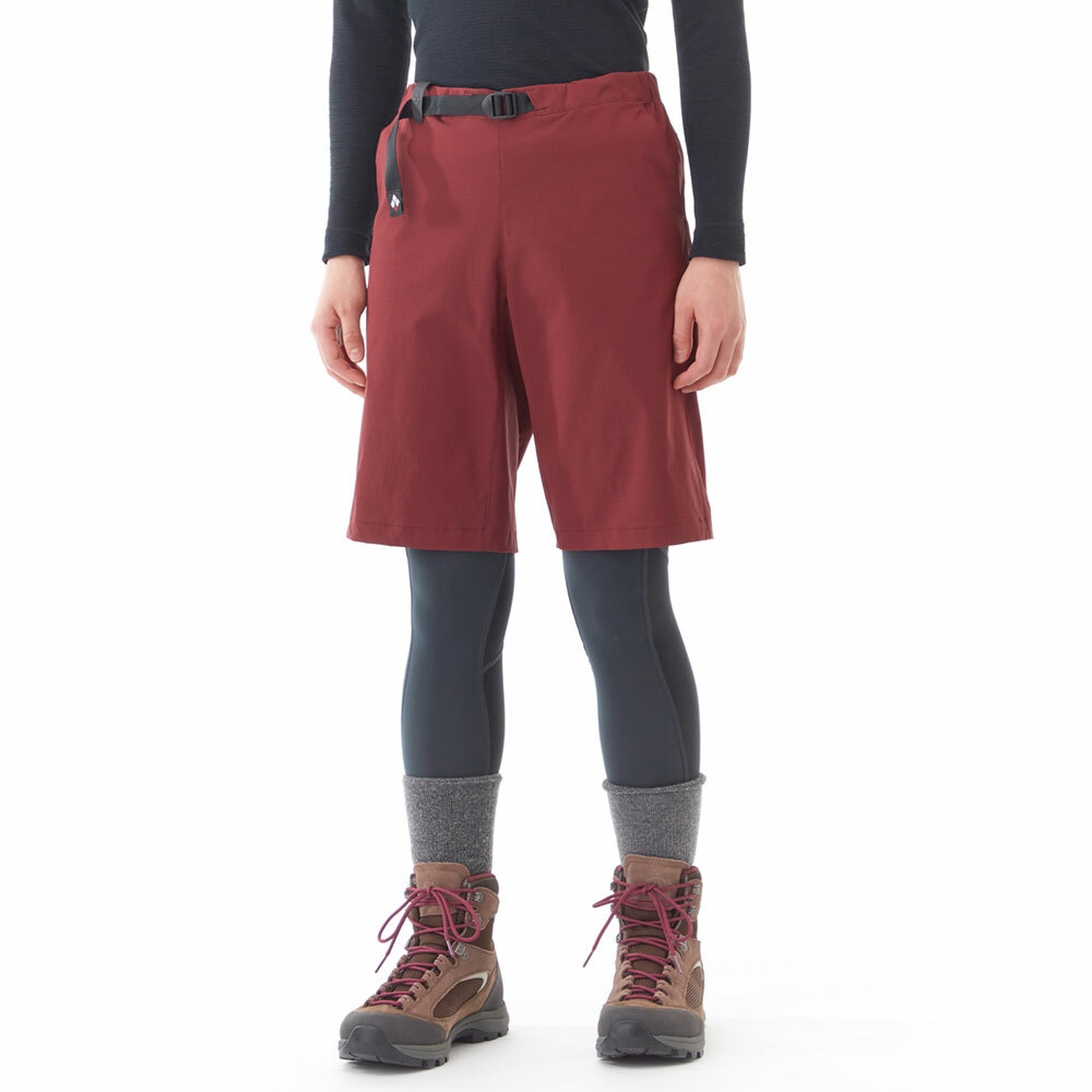 Mont-bell Stretch O.D. Knee Length Shorts Women's 女款 彈性短褲 休閒短褲 1105581-TN 棕褐 [HappyOutdoor]