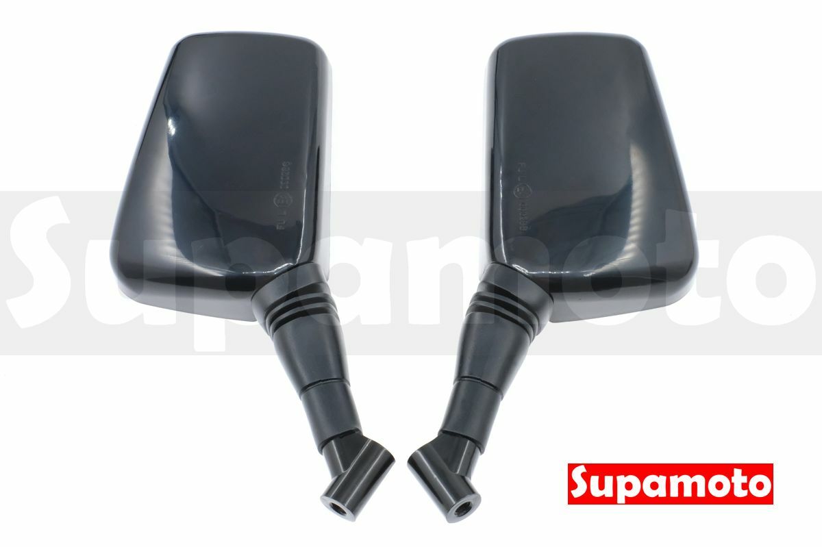 -Supamoto- M178 後照鏡 暴走族 族車 旧車 鋁合金 後視鏡 通用 改裝 消光黑 重車 檔車 CB350