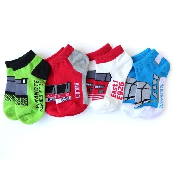 JR 鉄道火車童裝短襪 （抗菌 / 防臭） 15-20cm