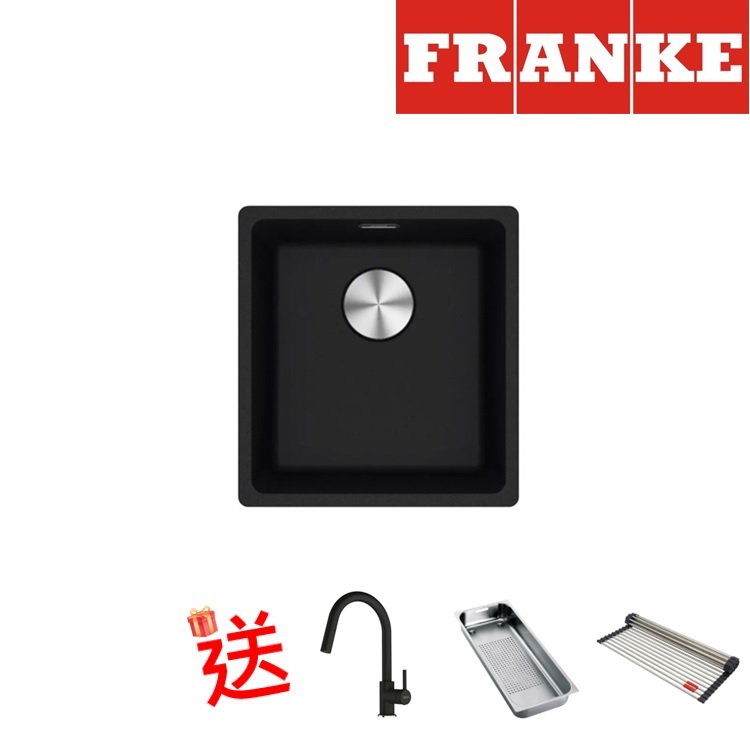 Franke "Maris" MRG 610-37 Onyx Granite Single Sink