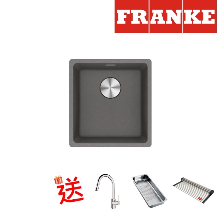 Franke "Maris" MRG 610-37 Stone Grey Granite Single Sink