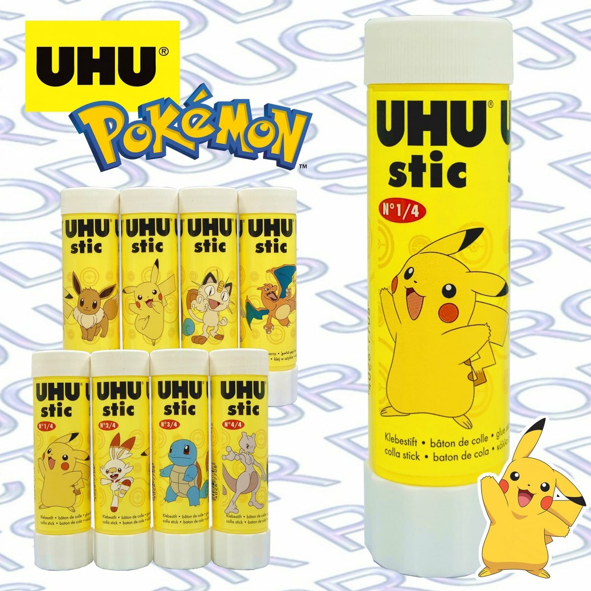 UHU - *UHU® Stic 槳糊筆, 40克 1支 寵物小精靈特別版《香港行貨》