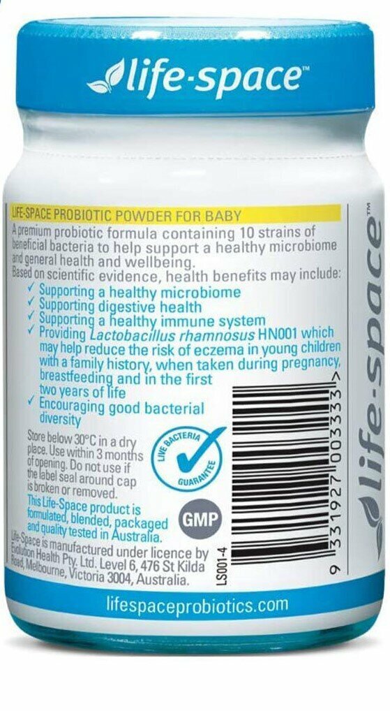 life-space - 益倍適嬰兒益生菌粉 (0至3歲) 60克 (平行進口貨)