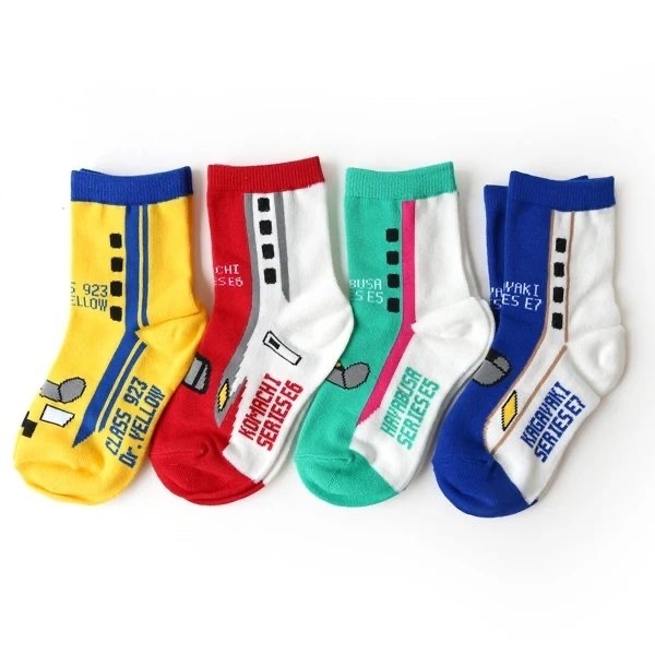 JR 新幹線童裝長襪 （抗菌 / 防臭） 15-20cm